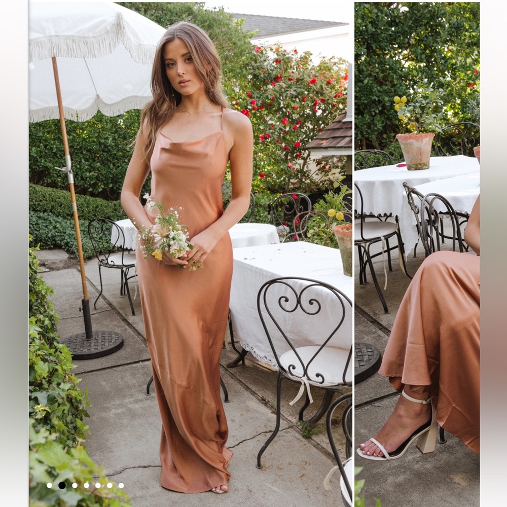 Tuscany Slip Maxi Dress NWT